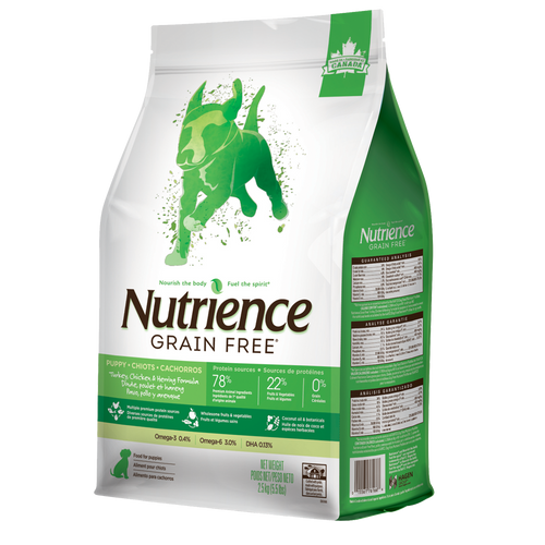 Nutrience Grain Free Turkey, Chicken & Herring - Puppy