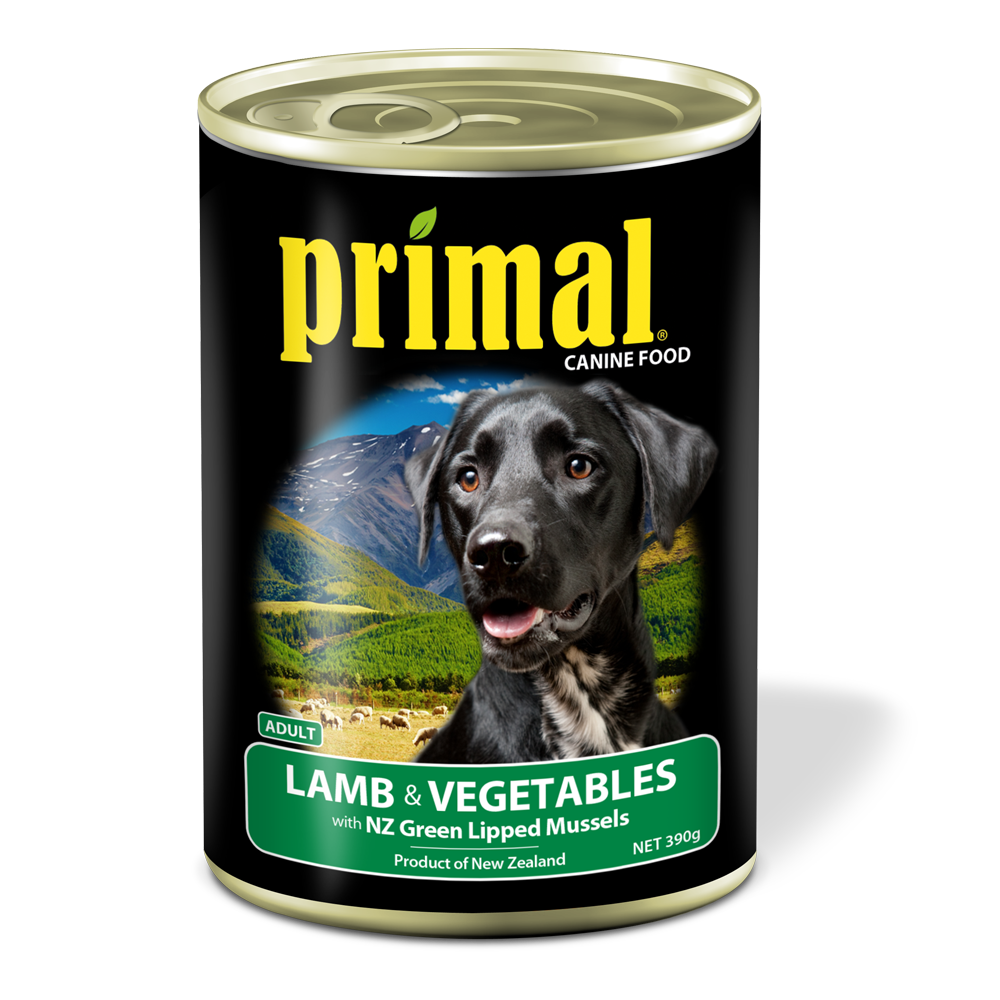 Primal Dog - Grain Free Lamb & Vegetables