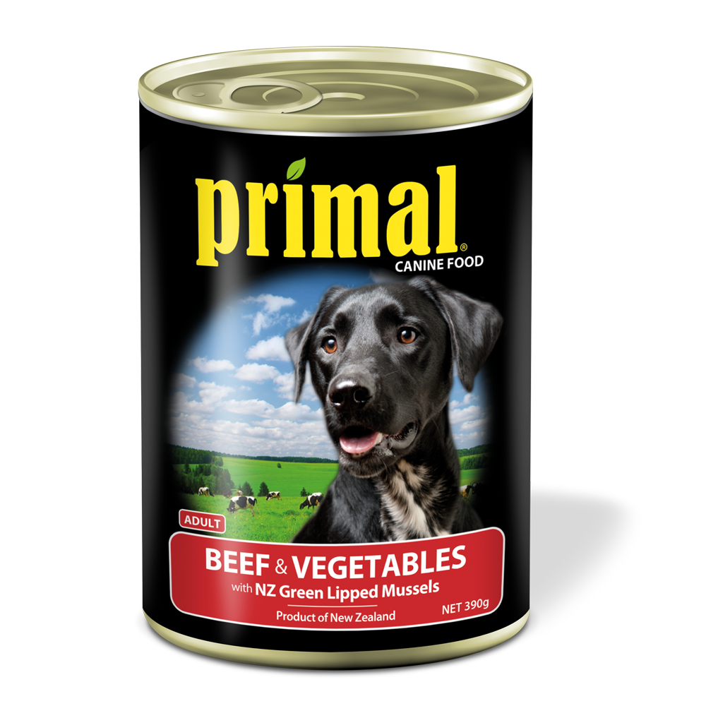 Primal Dog - Grain Free Beef & Vegetables