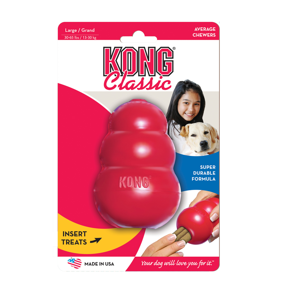 Kong Classic - Large (for dogs up to 30kgs)