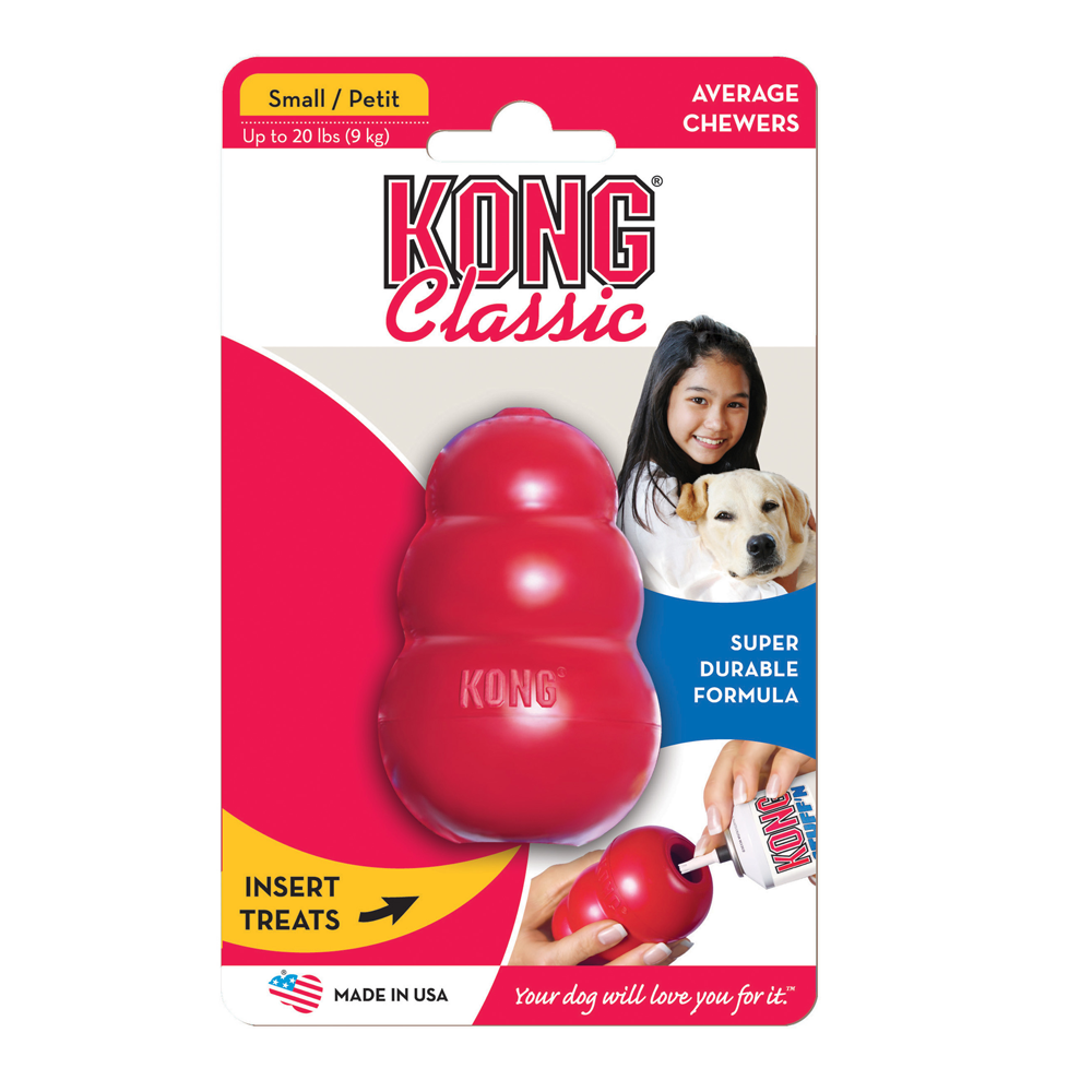 Kong Classic - Small (for dogs up to 9kgs)