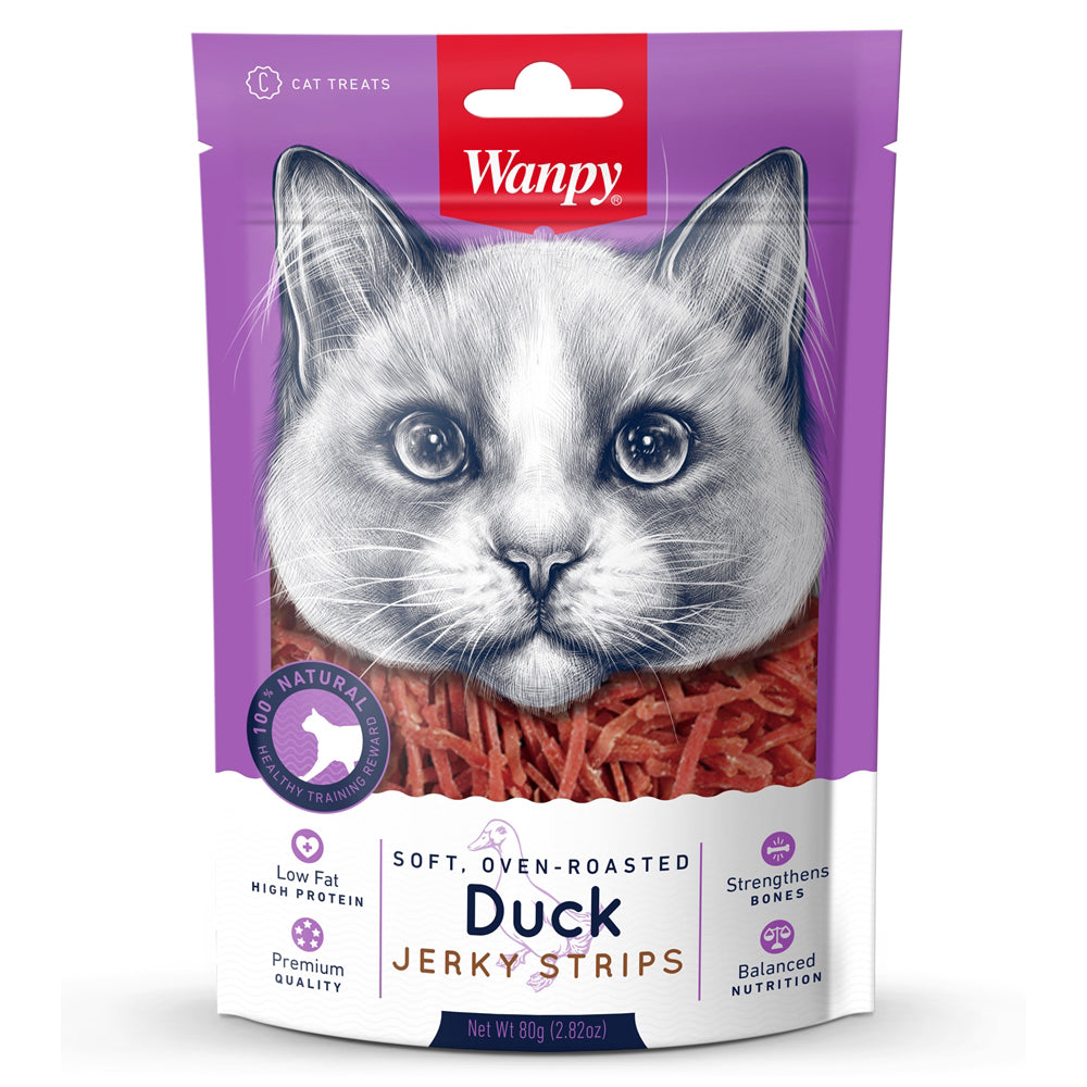 Wanpy Ducky Jerky Strips Nutrience NZ