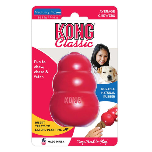 Kong Classic - Medium (for dogs up to 16kgs)